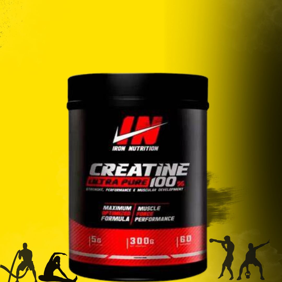 CREATINA ULTRA PURE 100% AIRON NUTRITION 60 SERVICIOS 